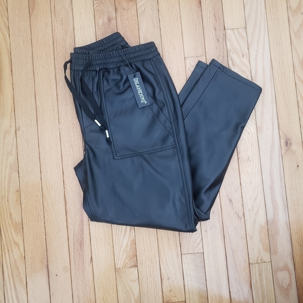 Blank NYC Black Vegan Pants
